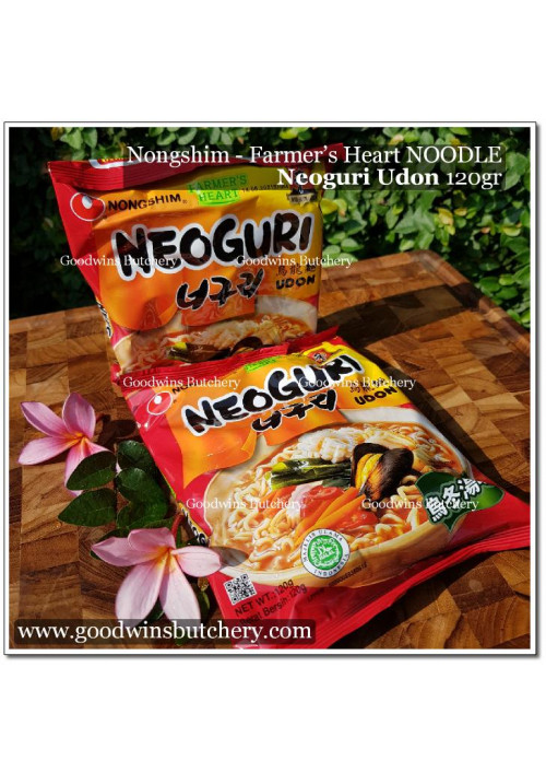 Noodle Nongsim NEOGURI Korean instant udon 120gr (Price/pack)